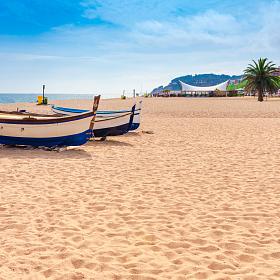 Actividades en la playa de Calella