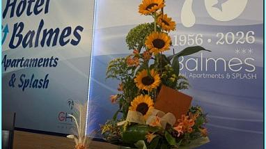History of GHT Balmes Hotel, Aparthotel &amp; Splash***A third generation hotel with family treatment