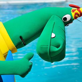 La mascota del hotel