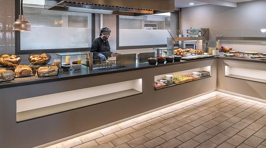 Buffet et show cooking