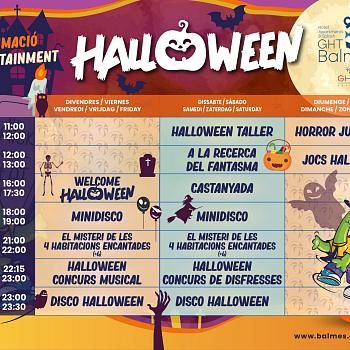 Come and enjoy the terrifying activities!